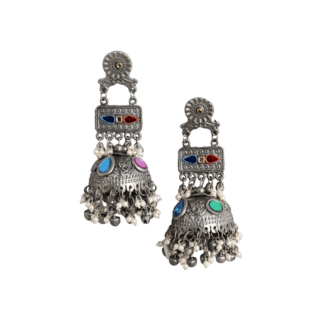 Meenakari Drop Earrings