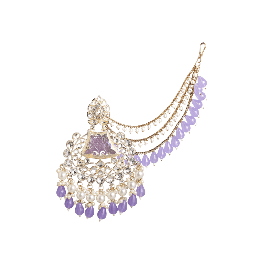 PASTEL PURPLE WITH CHAIN